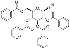 Structure of 2,3,4,6-Tetra-O-benzoyl-b-D-glucopyranosylcyanide
