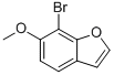 Structure of 7-BROMO-6-METHOXYBENZOFURAN