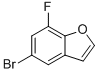 Structure of 5-BROMO-7-FLUOROBENZOFURAN