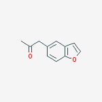 Structure of 1-(benzofuran-5-yl)propan-2-one