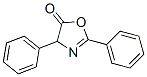 Structure of 5(4H)-Oxazolone,  2,4-diphenyl-