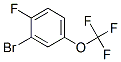 1-溴-2-氟-5-(三氟甲氧基)苯结构式