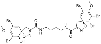 Structure of (+)-Aerothionin