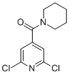 Structure of (2,6-DICHLOROPYRIDIN-4-YL)(PIPERIDINO)METHANONE