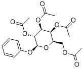 Structure of PHENYL-2,3,4,6-TETRA-O-ACETYL-BETA-D-GALACTOPYRANOSIDE