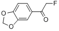 Structure of Ethanone,1-(1,3-benzodioxol-5-yl)-2-fluoro-