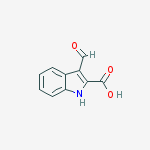 Structure of 3-Formyl-1H-indole-2-carboxylic acid