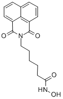 1H-Benz[de]isoquinoline-2(3H)-hexanamide, N-hydroxy-1,3-dioxo-结构式