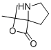 Structure of 2-Oxa-5-azaspiro[3.4]octan-1-one,3,3-dimethyl-