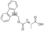L-ALANINE-N-FMOC (15N)结构式