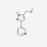 Structure of (5-(Pyridin-3-yl)-1H-pyrazol-3-yl)Methanol