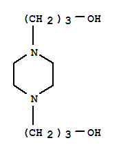 Structure of 1,4-Piperazinedipropanol