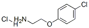 Structure of 2-(4-CHLOROPHENOXY)ETHANAMINE HYDROCHLORIDE