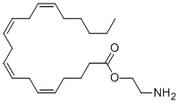 Structure of O-(2-AMINOETHYL)-5Z,8Z,11Z,14Z-EICOSATETRAENOATE