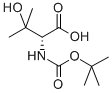 Structure of N-BOC-(R)-2-AMINO-3-HYDROXY-3-METHYLBUTANOIC ACID