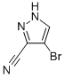 Structure of 4-BROMO-1H-PYRAZOLE-3-CARBONITRILE