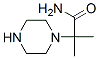 1-Piperazineacetamide, a,a-dimethyl-结构式