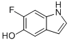 Structure of 6-fluoro-1H-indol-5-ol