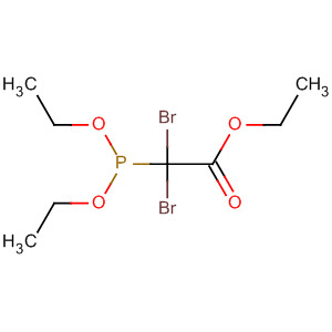 Acetic acid, dibromo(diethoxyphosphinyl)-, ethyl ester结构式