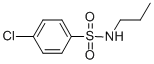 Structure of 4-Chloro-N-propylbenzenesulfonamide
