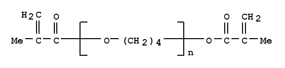 Structure of POLYBUTYLENEGLYCOL DIMETHACRYLATE