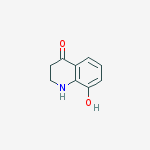 Structure of 2,3-DIHYDRO-8-HYDROXY-4(1H)-QUINOLINONE
