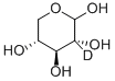 Structure of D-[2-2H]XYLOSE