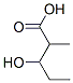 Structure of 3-hydroxy-2-methylvaleric acid