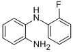 N-(2-氟苯基)-1,2-二氨基苯结构式