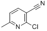 Structure of 2-Chloro-6-methyl-3-pyridinecarbonitrile