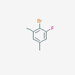 Structure of 2-Bromo-1-fluoro-3,5-dimethylbenzene