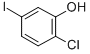 Structure of 2-CHLORO-5-IODOPHENOL