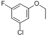 Structure of 3-CHLORO-5-FLUOROPHENETOLE