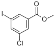Structure of METHYL 3-CHLORO-5-IODOBENZOATE