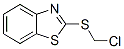 2-[(chloromethyl)thio]benzothiazole结构式