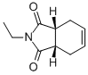 (1β,2β)-N-Ethyl-4-cyclohexene-1,2-dicarbimide结构式