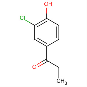 Structure of 1-(3-Chloro-4-hydroxyphenyl)propan-1-one