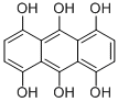 二氢-1,4,5,8-四羟基蒽醌结构式