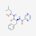 Structure of (R)-Hydroxy Des(boric Acid) Bortezomib