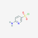 Structure of 6-Aminopyridine-3-sulfonyl chloride