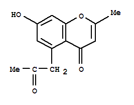 羟基甲基氧丙基苯并吡喃酮结构式