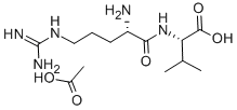 H-ARG-VAL-OH ACETATE SALT结构式
