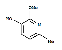 3-Pyridinol,2-methoxy-6-methyl-结构式