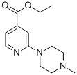 Structure of 2-(4-METHYL-1-PIPERAZINYL)-PYRIDINE-4-CARBOXYLIC ACID ETHYL ESTER