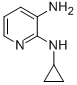 Structure of 2,3-Pyridinediamine,N2-cyclopropyl-
