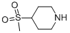 Structure of 4-Methanesulfonyl-piperidine