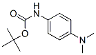 Structure of CARBAMIC ACID [4-(DIMETHYLAMINO)PHENYL]-,TERT-BUTYL ESTER