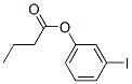Butyric acid, m-iodophenyl ester结构式