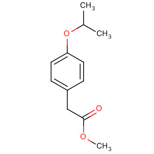 4-(1-METHYLETHOXY)-BENZENEACETIC ACID METHYL ESTER结构式