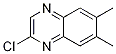 Structure of Quinoxaline, 2-chloro-6,7-dimethyl-